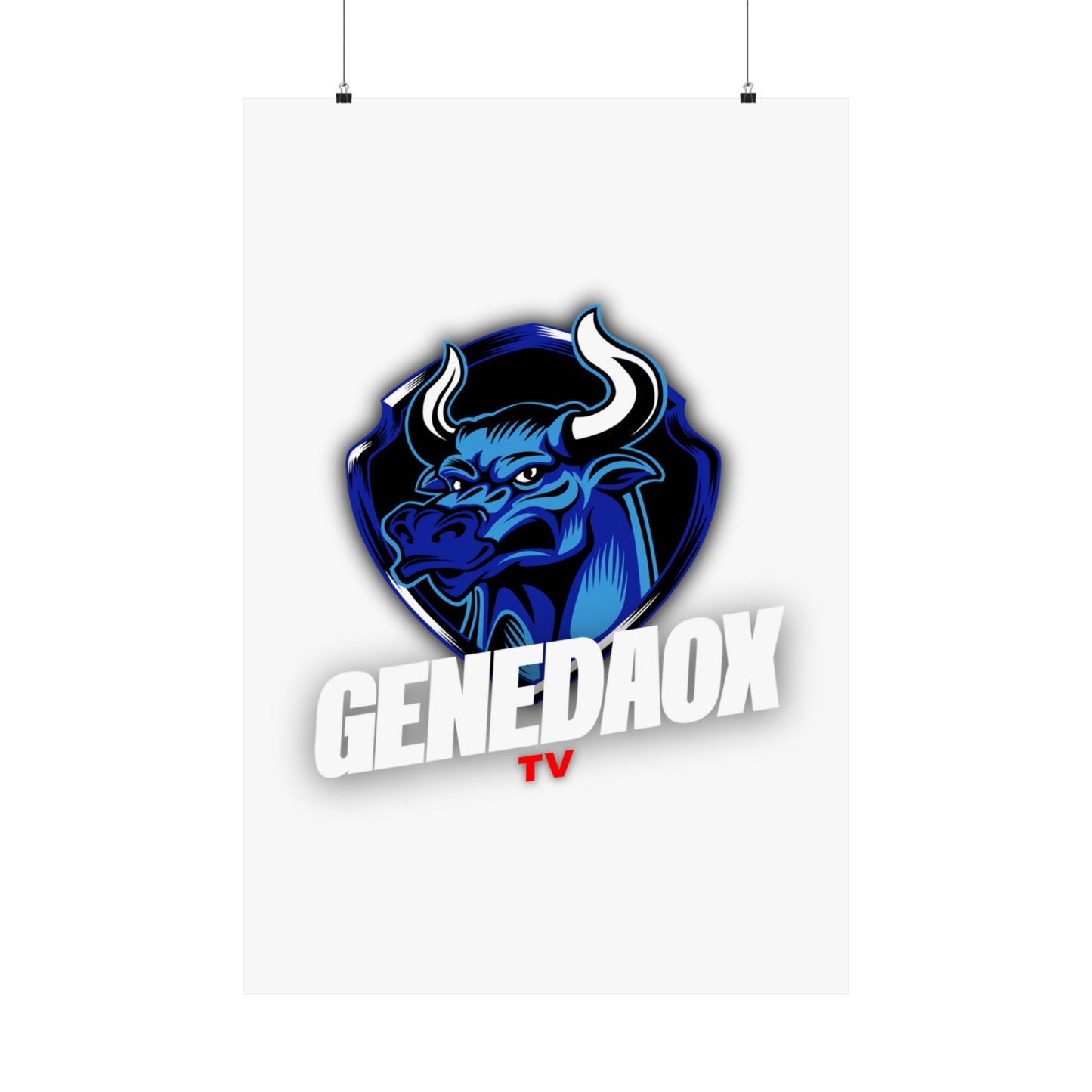 GeneDaOx Matte Vertical Posters