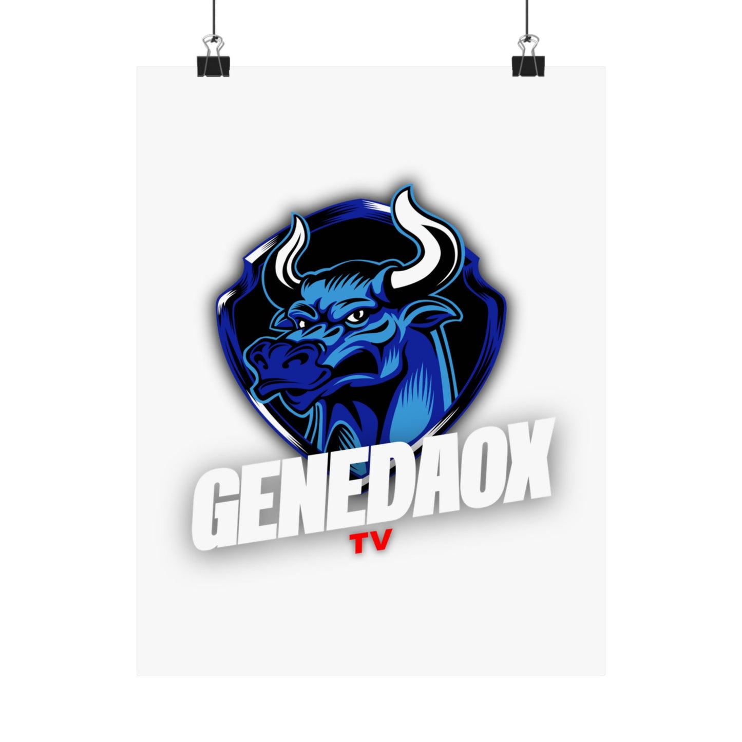 GeneDaOx Matte Vertical Posters