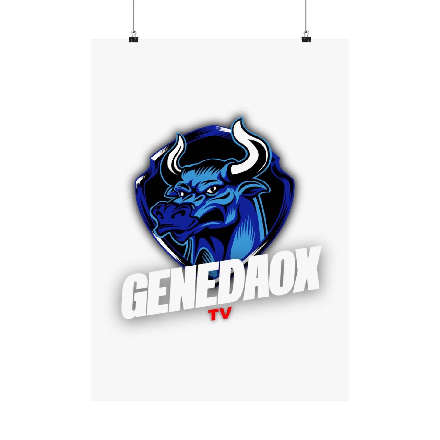 GeneDaOx Matte Vertical Posters