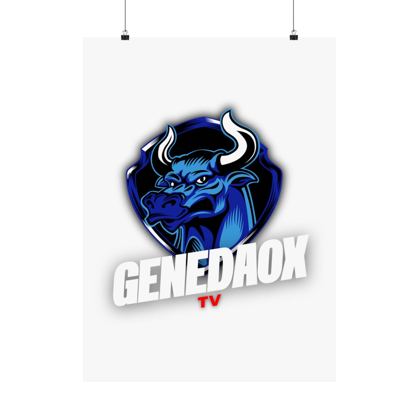 GeneDaOx Matte Vertical Posters