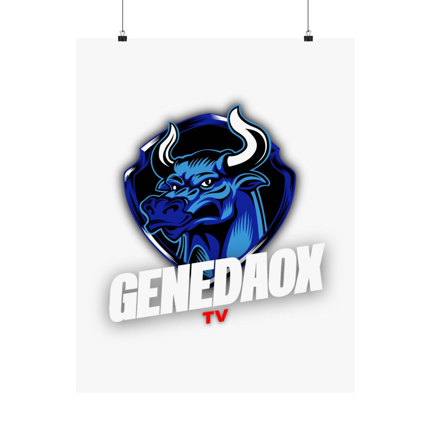 GeneDaOx Matte Vertical Posters