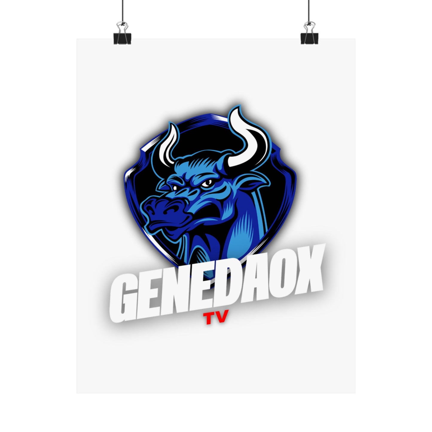 GeneDaOx Matte Vertical Posters